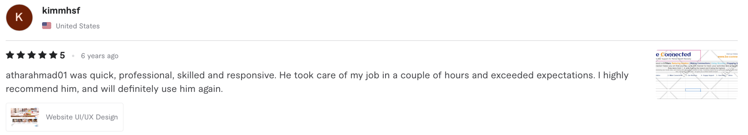 MVP & SaaS Development in Bubble, Client Review